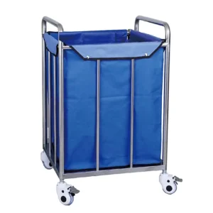 BT SLT032 Hospital Trolley for Dirty Clothes Stainless Steel Dirty Linen Trolley Clean Linen Cart Waste Laundry Cart
