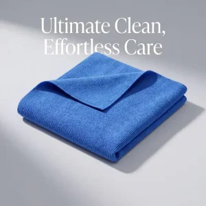 BZX Custom Multi Functional Microfiber Cloth Square Absorbent Cloth in Plain Style Home Kitchen Car Cleaning Rags