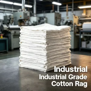 BZX Industrial 100% Cotton Wiping Rags Oil Absorbent Eco Friendly Lint Free Rags Machine Industry Marine Recycled Cloths
