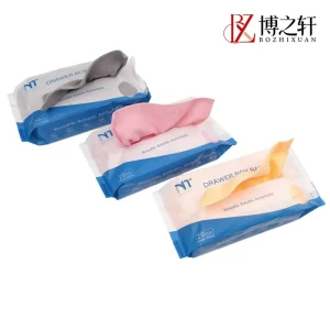 BZX Microfiber Cleaning Cloths Towels 100% Polyester Soft Woven Lint Free for Car Detailing Home Kitchen Hotel Industrial