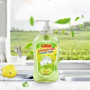 Baby Fruit Vegetable Eco Friendly 1L Dishwashing Detergent Liquid for Kitchen Use Disposable