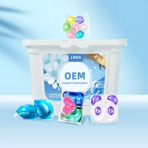 Baby Laundry Detergent Pods Disposable Deep Cleaning Fruity Floral Scent