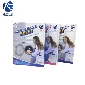 Baby Laundry Detergent Tablets and Sheets with Enzyme