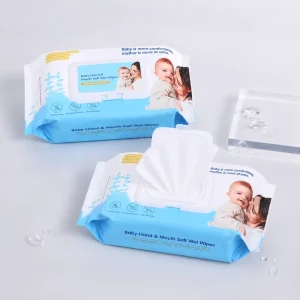 Baby Water Wipes 80pcs China Manufacturer Hypoallergenic Baby Wipes Scented All Natural Organic Non Woven