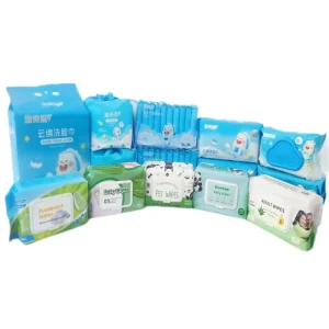 Baby Wet Tissue Wipe Disposable Organic Alcohol Free Baby Wet Wipes ODM Tissue