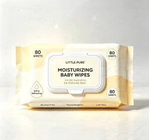 Baby Wet Wipes 80 Sheets Disposable Pure Water Baby Wipes Custom Private Label Baby Wet Wipes Moq 1000 Packs
