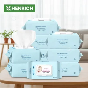 Baby Wet Wipes Biodegradable Moist Towels Sensitive Skin Pure Water Disposable Tissue Bulk Supply