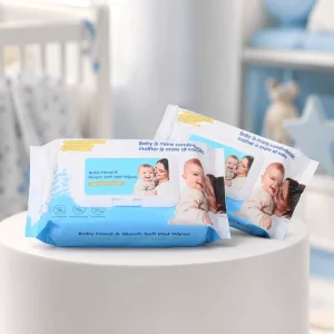 Baby Wet Wipes Factory OEM Baby Wipes Custom Packaging Baby Cleaning Wet Wipes