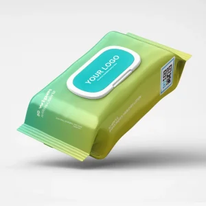 Baby Wet Wipes Mini Travel Soft Water Based Non scented Non Woven Cleansing Wipes 20pcs with Custom Logo for Babies Outdoor Care
