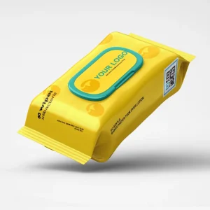 Baby Wet Wipes Soft Water Based Non Scented Cleansing Wipes 80pcs Household for Newborn Baby Skin Care