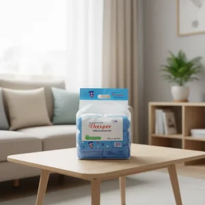 Baby Wipes 80Pcs 6 Packs Soft Spunlace Gentle Hypoallergenic Disposable Daily Cleaning Wipes