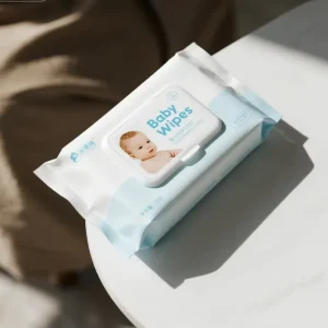 Baby Wipes 80pcs 14x18cm Spunlace 50gsm Alcohol Free Hypoallergenic Chamomile Scented Natural OEM ODM Private Label Custom