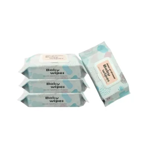 Baby Wipes Biodegradable 99.9% Pure Water Odorless Hypoallergenic for Sensitive Skin
