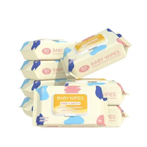 Baby Wipes Flushable Scent Fragrance 80 100 120pcs Baby Cleansing Wet Wipes