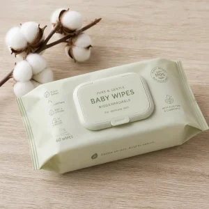 Baby Wipes Manufacturer Private Label Organic Bamboo Biodegradable Sensitive Skin Disposable Wet Wipes