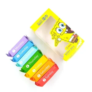 Baby Wipes Wet Cleansing Hand Wipes for Face 8 Pcs Mini Wipes