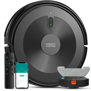 Bagotte Robot Vacuum Cleaner Battery Powered Floor Cleaning Sweeping Mop Aspirador Aspiradora Vaccum Cleaner Water for Household