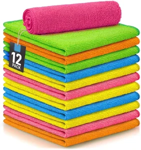 Baisly Eco Friendly Microfiber Dish Cloth Towel for Home Kitchen & Car Wash Cleaning