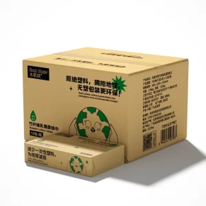 Bamboo Tissue with Plastic Free Packaging Balsam Lotion Tissue Aloe Vera and Vitamin E