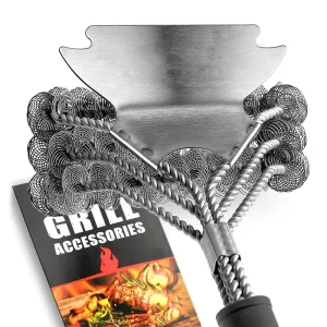 Barbecue Grill Accessories Safe & Efficient Grill Brush Bristle Free Bbq Cleaning Brush for Outdoor Kitchen Grill Tools