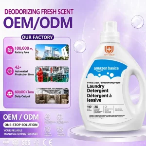 Basics Concentrated Liquid Laundry Detergent Floral Scent Free of Perfumes Clear Dyes 110 Loads 82.5 Fl Oz China Apparel Use