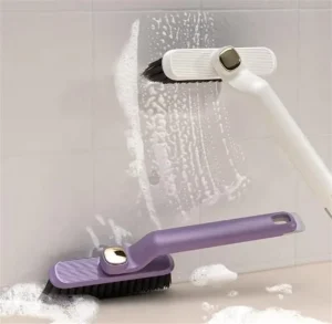 Bathroom Door Window Toilet and Wash Basin Rotating Cleaning Brush