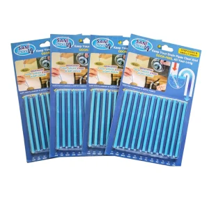 Bathroom Drain Cleaning Stick Sink Pipe Dredging Agent Odour Remover for Kitchen Sewer Toilet