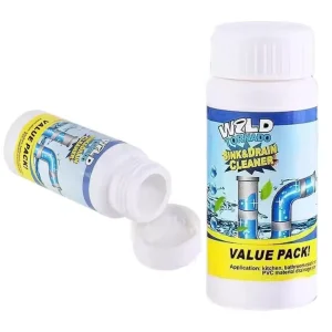 Bathroom Kitchen Toilet Gel Dredge Agent Descaler Odor and Stain Remover Toilet Deodorizer Sewer Dredge Powder