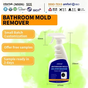 Bathroom Mold Remover Spray Fast-Acting Mildew Cleaner for Tile Grout and Shower Walls 500ml