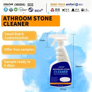 Bathroom Stone Cleaner Deep Stain Remover for Polishing, Scratch Repair, and Brightening 500ml