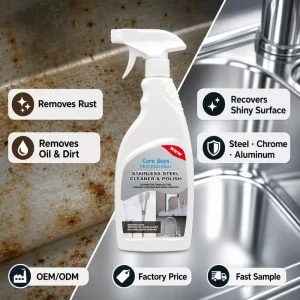 Bathroom Tile Cleaner Descaling Spray Glass Scale Remover for Ceramic, Bathtub, Shower, Toilet, and Floor