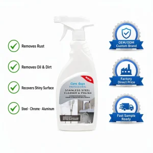 Bathroom Tile Cleaner Spray Descaling Glass Scale Remover for Ceramic, Bathtub, Shower, and Toilet