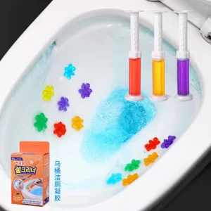 Bathroom Toilet Deodorizing Cleaning Agent Waterproof Disposable Quick-Dry Descaling and Odor-Stain Removal Gel