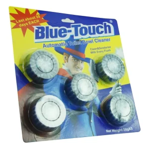 Bathroom Toilet Tank Cleaner Toilet Blue & White Clean Bubbles Automatic Toilet Bowl Cleaner Tablets