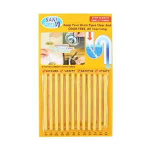 Bathroom and Kitchen Drain Deodorant Cleaning Stick