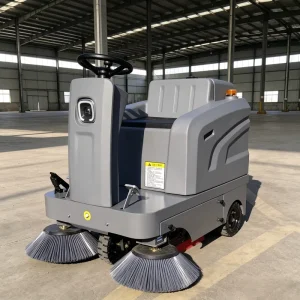 Battery-Powered Ride-on Floor Sweeper Road Sweeper for Factory and Warehouse OEM ODM Supplier