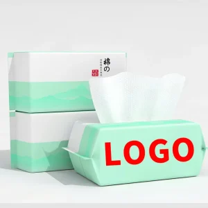 Beauty Skincare Biodegradable Pure Cotton Tissues for Hand Facial Spa Salon Wash High Quality Disposable Face Towels