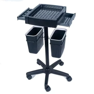 Beauty Trolley Salon Cart Rolling Beauty Equipment Storage Tool Cart with Wheels
