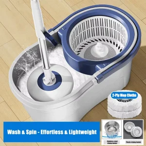 Best Seller Manufacturer Modern 360 Degree Rotation Round Mop Magic Mop Bucket Household Cleaning Mop Set