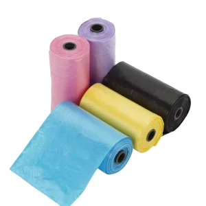 Big Heavy Duty Garden 30 40 Micron Black Foldable HDPE Plastic Can Bucket Bin Garbage Liner Trash Rubbish Refuse Bags