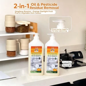 Big Rooster Fruit and Vegetable Cleaning Agent Fruit and Vegetable Purification Pregnant Women