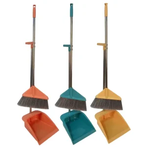 Big Style Dustpan with Broom Cleaning Tools PP & PET Materials Easy Dust Customized Color