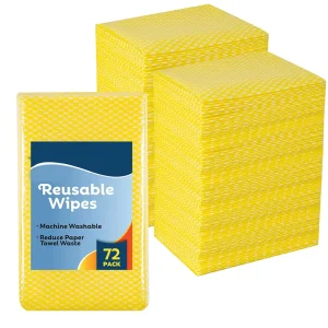 Biodegradable 78-Piece 30x50cm Reusable Nonwoven Fabric Cleaning Cloths
