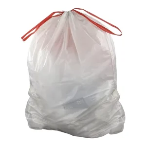 Biodegradable Bin Liner Garbage Bags Drawstring Kitchen Compostable Trash Bags 13 Gallon