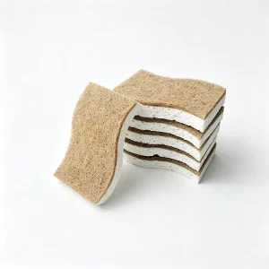 Biodegradable Compostable Kitchen Sponge Dish Scouring Pad