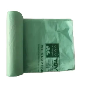 Biodegradable Compostable PBAT Heat Seal 50 Gallon Trash Bags for Household Use