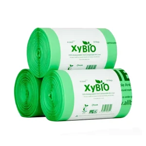 Biodegradable Compostable Plastic Trash Bags on Roll