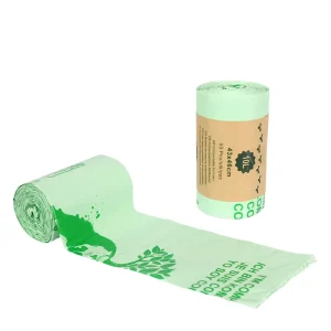 Biodegradable Compostable Trash Bags Bin Liners Household PLA Heat Seal Disposable
