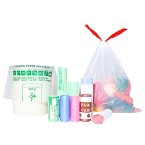 Biodegradable Disposable Compostable Leakproof Trash Bags for Household Kitchen Use