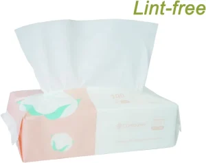Biodegradable Disposable Facial Tissues Ultra Soft Household Use for Dry and Wet Applications